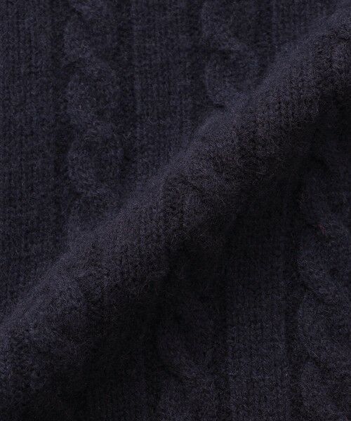 MACKINTOSH LONDON / マッキントッシュ ロンドン  ニット・セーター | 【The Essential Collection】カシミヤケーブルニットプルオーバー | 詳細11