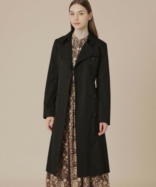 MACKINTOSH LONDON/マッキントッシュ ロンドン 【GABARDINE 19】【LOGIE/ロージー】トレンチコート ブラック 38 MACKINTOSH LONDON/マッキントッシュ ロンドン 【GABARDINE 19】【LOGIE/ロージー】トレンチコート ブラック 38