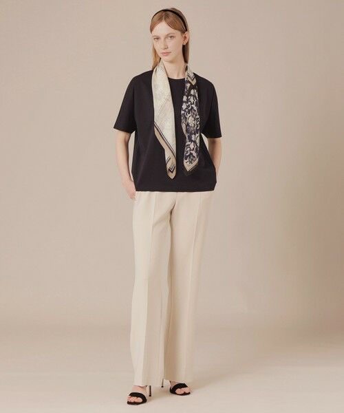 MACKINTOSH LONDON / マッキントッシュ ロンドン  マフラー・ショール・スヌード・ストール | 【婦人画報掲載】【BIBURY FLOWER】バイブリーフラワーループドスカーフ | 詳細2