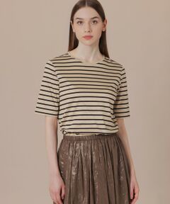 MACKINTOSH LONDON / マッキントッシュ ロンドン  カットソー | コットンブレンドボーダーTシャツ