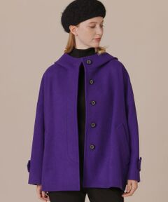 MACKINTOSH LONDON / マッキントッシュ ロンドン  その他アウター | 【ROSLEY/ロズリー】ファインウールメルトンフーデットショートコート