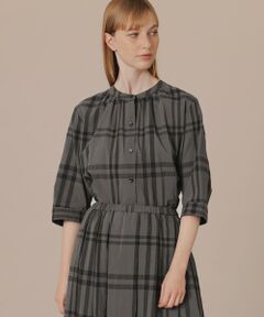 MACKINTOSH LONDON / マッキントッシュ ロンドン  シャツ・ブラウス | コットンポリエステルチェックブラウス