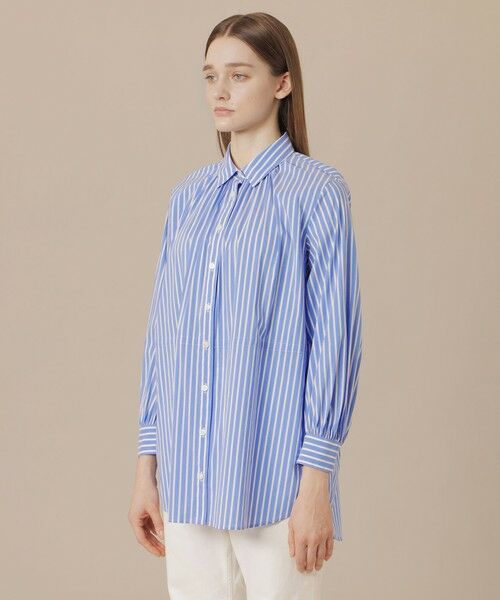 MACKINTOSH LONDON / マッキントッシュ ロンドン  シャツ・ブラウス | コットンナイロンストレッチブラウス | 詳細4