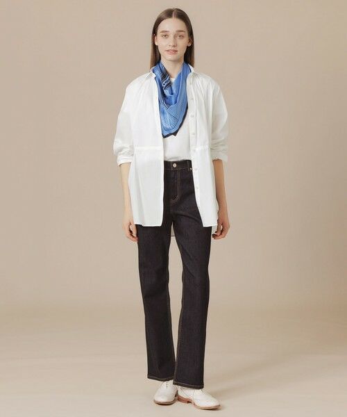 MACKINTOSH LONDON / マッキントッシュ ロンドン  シャツ・ブラウス | コットンナイロンストレッチブラウス | 詳細1