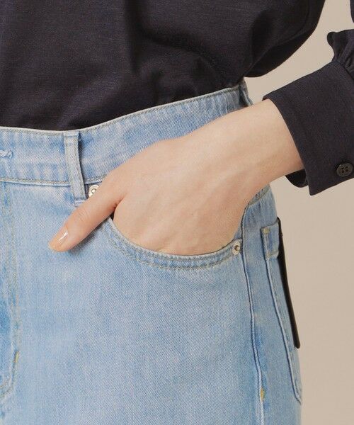 MACKINTOSH LONDON / マッキントッシュ ロンドン その他パンツ | コットンリネンデニムワイドパンツ | 詳細9