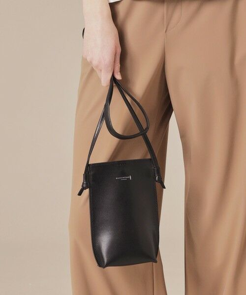 MACKINTOSH LONDON / マッキントッシュ ロンドン  メッセンジャーバッグ・ウエストポーチ | スムースレザースマホポシェット | 詳細1