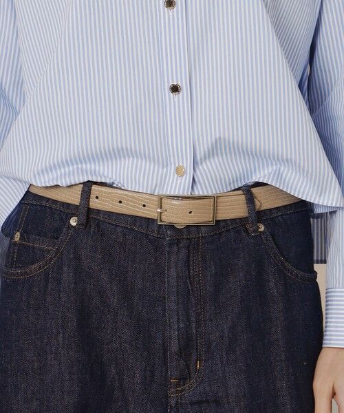 MACKINTOSH LONDON / マッキントッシュ ロンドン  ベルト・サスペンダー | スクエアバックルアジャストベルト | 詳細2