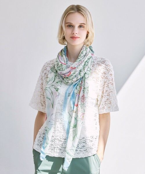 MACKINTOSH LONDON / マッキントッシュ ロンドン  マフラー・ショール・スヌード・ストール | 【WEB・一部店舗限定】バイブリーストール | 詳細2