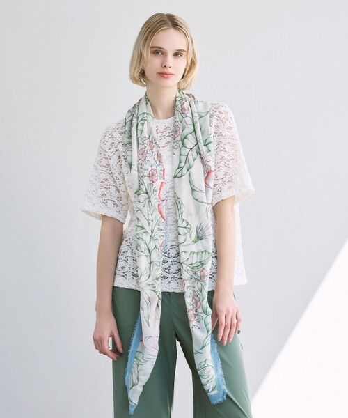 MACKINTOSH LONDON / マッキントッシュ ロンドン  マフラー・ショール・スヌード・ストール | 【WEB・一部店舗限定】バイブリーストール | 詳細3