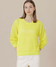 MACKINTOSH LONDON / マッキントッシュ ロンドン  ニット・セーター | ダイアゴナルメッシュニットプルオーバー