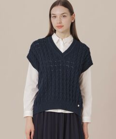 新品タグ付き　定価5万　マッキントッシュロンドン　ドライバーズニット　M Precious掲載】カシミヤシルクニットプルオーバー(トップス