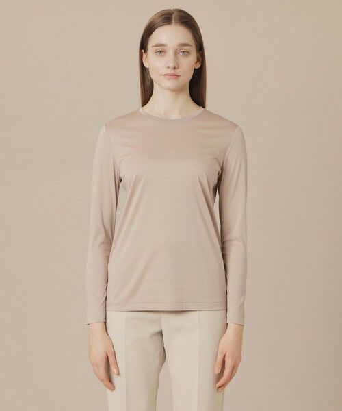MACKINTOSH LONDON / マッキントッシュ ロンドン  カットソー | 【The Essential Collection】コットンスムース長袖Tシャツ | 詳細4