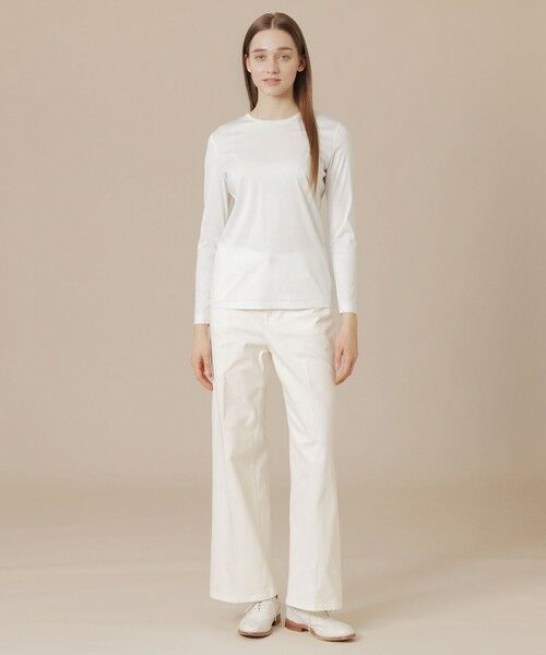 MACKINTOSH LONDON / マッキントッシュ ロンドン  カットソー | 【The Essential Collection】コットンスムース長袖Tシャツ | 詳細1