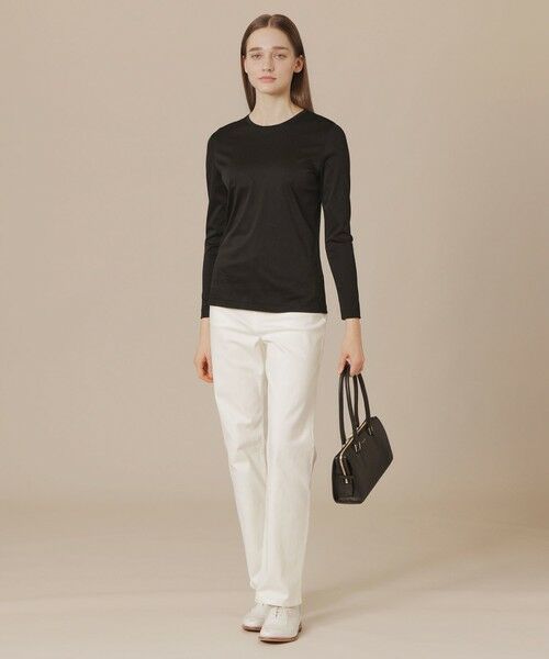 MACKINTOSH LONDON / マッキントッシュ ロンドン  カットソー | 【The Essential Collection】コットンスムース長袖Tシャツ | 詳細2