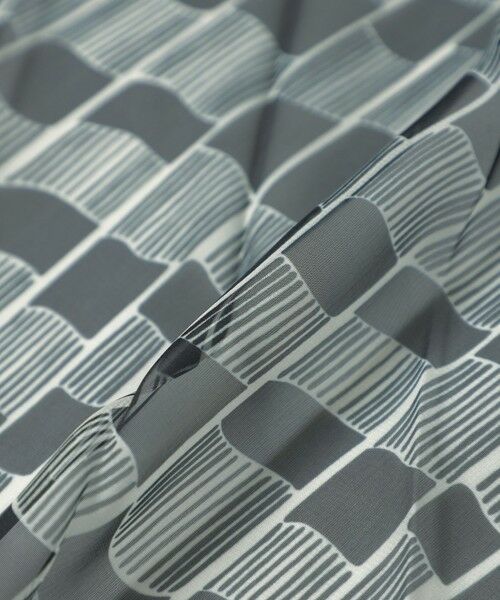 MACKINTOSH LONDON / マッキントッシュ ロンドン  ロング・マキシ丈スカート | グラフィカルメッシュプリントスカート | 詳細7