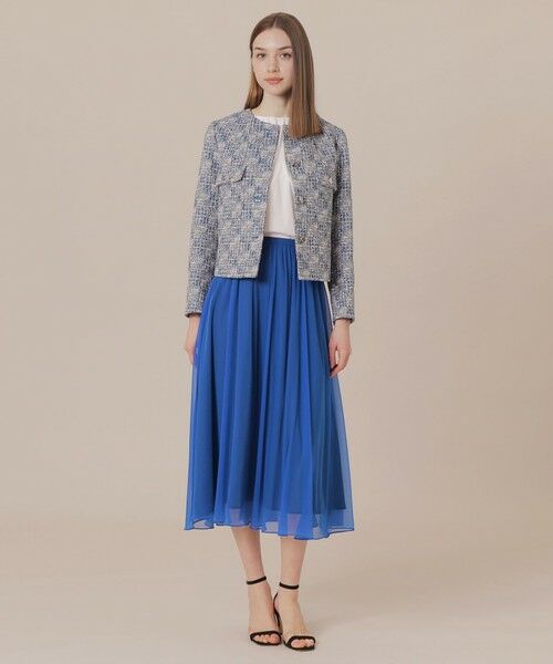 MACKINTOSH LONDON / マッキントッシュ ロンドン  ロング・マキシ丈スカート | シアージャージスカート | 詳細1