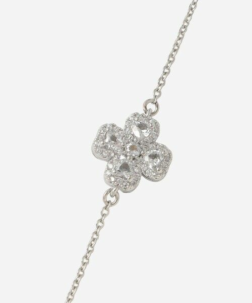 MACKINTOSH LONDON / マッキントッシュ ロンドン  ネックレス・ペンダント・チョーカー | ビジューフラワーパールステーションネックレス | 詳細3