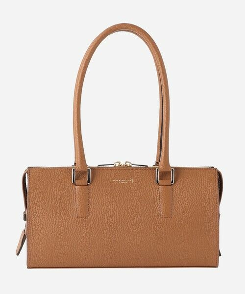MACKINTOSH LONDON/マッキントッシュ ロンドン 【WartonBag/ワルトンバッグ】レザーボストンバッグ ブラウン X MACKINTOSH LONDON/マッキントッシュ ロンドン 【WartonBag/ワルトンバッグ】レザーボストンバッグ ブラウン X