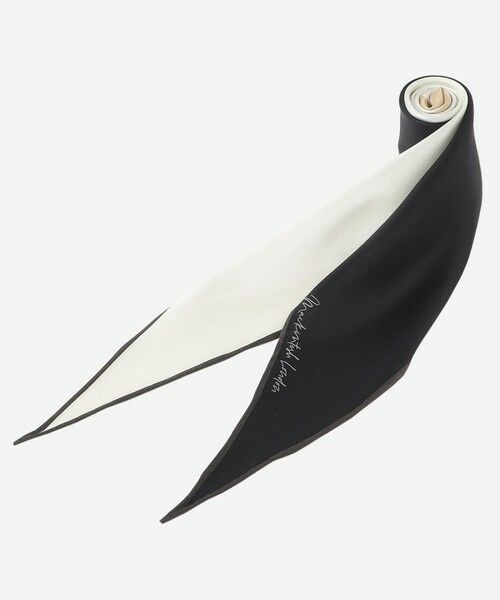 MACKINTOSH LONDON / マッキントッシュ ロンドン  マフラー・ショール・スヌード・ストール | 【Diamond Shape Scarf/ダイヤモンドシェイプスカーフ】MLモチーフ | 詳細6