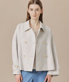 MACKINTOSH LONDON / マッキントッシュ ロンドン  その他アウター | 【婦人画報掲載】【BIBURY FLOWER】【FYVIE/フィビー】バイブリーフラワージャカードショートコート