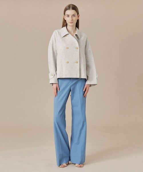 MACKINTOSH LONDON / マッキントッシュ ロンドン  その他アウター | 【婦人画報掲載】【BIBURY FLOWER】【FYVIE/フィビー】バイブリーフラワージャカードショートコート | 詳細2