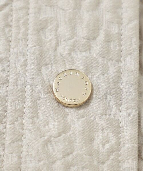 MACKINTOSH LONDON / マッキントッシュ ロンドン ノーカラージャケット | 【婦人画報掲載】ブークレージャカードブルゾン | 詳細7