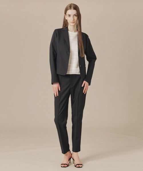 MACKINTOSH LONDON / マッキントッシュ ロンドン ノーカラージャケット | コットンリネンブレンドオックスジャケット | 詳細2