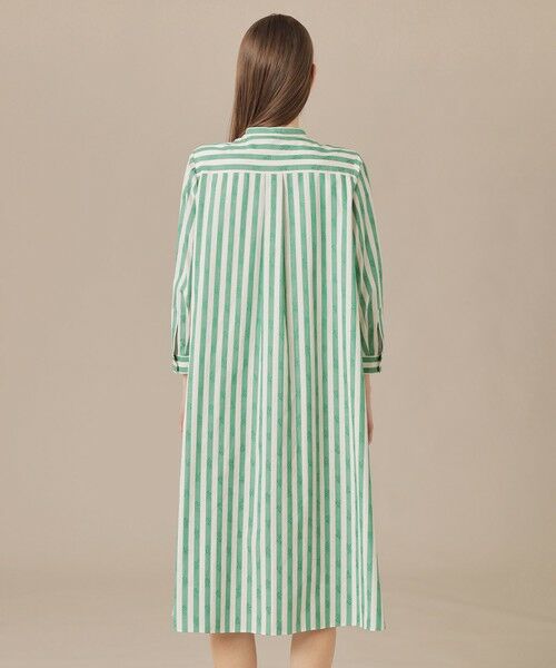 MACKINTOSH LONDON / マッキントッシュ ロンドン  ロング・マキシ丈ワンピース | 【婦人画報掲載】ストライプフラワージャカードワンピース | 詳細5