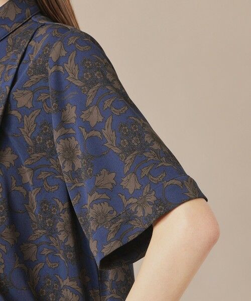 MACKINTOSH LONDON / マッキントッシュ ロンドン  ロング・マキシ丈ワンピース | 【婦人画報掲載】【BIBURY FLOWER】トーナルバイブリーフラワージャージーワンピース | 詳細8