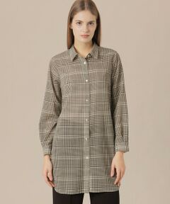 極美品　マッキントッシュロンドン　総柄　ボウタイブラウス　イタリア製生地　40 コットンボイルブラウス(トップス)｜MACKINTOSH LONDON