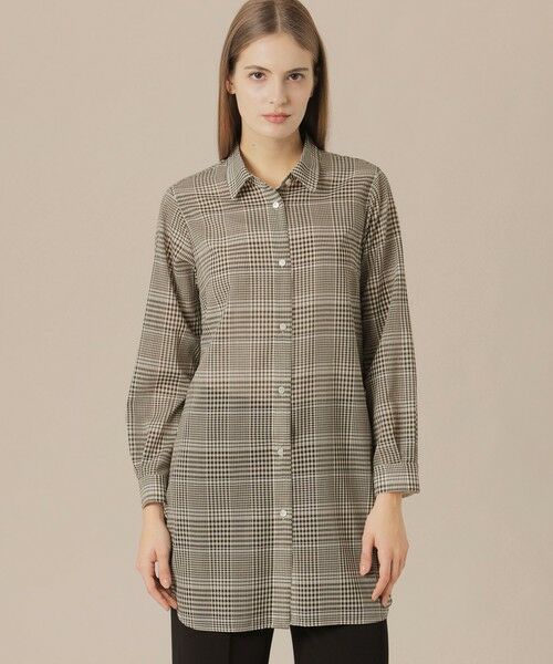 MACKINTOSH LONDON/マッキントッシュ ロンドン ウォッシャブルシアーウールブラウス ベージュ 38 MACKINTOSH LONDON/マッキントッシュ ロンドン ウォッシャブルシアーウールブラウス ベージュ 38