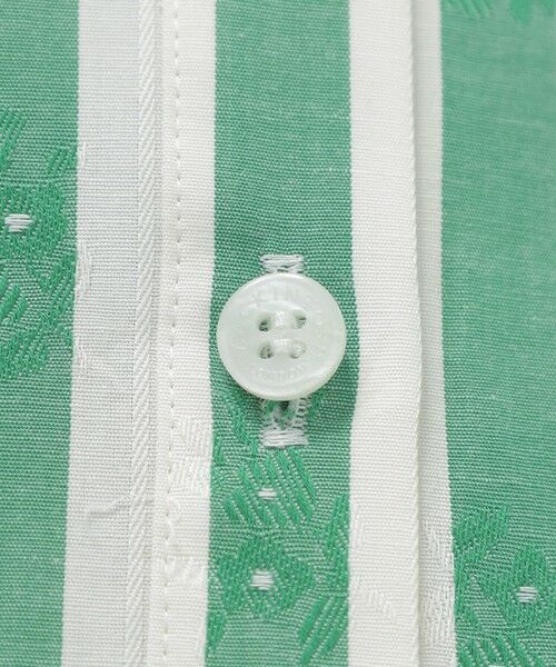 MACKINTOSH LONDON / マッキントッシュ ロンドン  シャツ・ブラウス | ストライプフラワージャカードブラウス | 詳細7