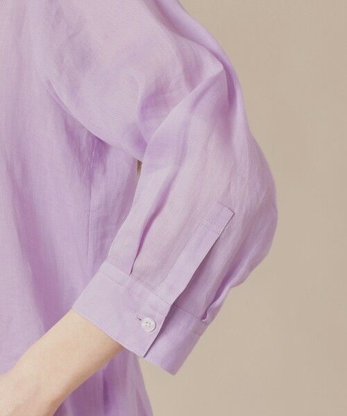 MACKINTOSH LONDON / マッキントッシュ ロンドン  シャツ・ブラウス | シアーラミーシャツ | 詳細9