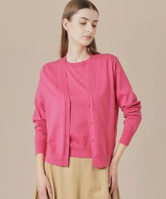 MACKINTOSH LONDON / マッキントッシュ ロンドン  ニット・セーター | スビンコットンニットカーディガン