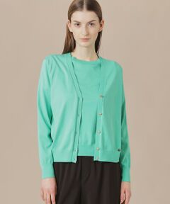 MACKINTOSH LONDON / マッキントッシュ ロンドン  ニット・セーター | スビンコットンニットカーディガン