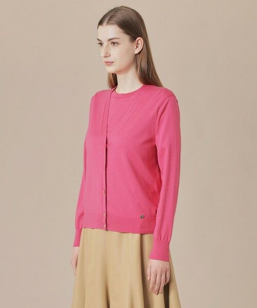 MACKINTOSH LONDON / マッキントッシュ ロンドン  ニット・セーター | スビンコットンニットカーディガン | 詳細6