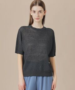 MACKINTOSH LONDON / マッキントッシュ ロンドン  ニット・セーター | ラスターリネンニットプルオーバー