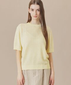 MACKINTOSH LONDON / マッキントッシュ ロンドン  ニット・セーター | ラスターリネンニットプルオーバー