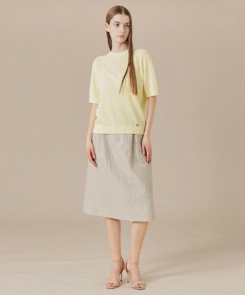 MACKINTOSH LONDON / マッキントッシュ ロンドン  ニット・セーター | ラスターリネンニットプルオーバー | 詳細3