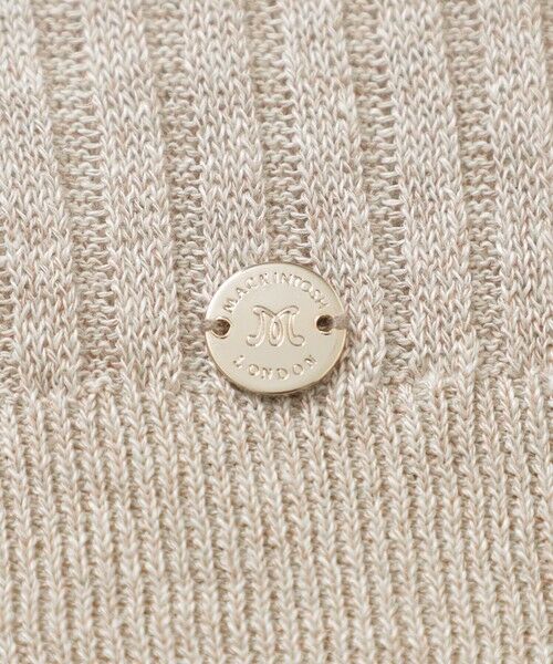 MACKINTOSH LONDON / マッキントッシュ ロンドン  ニット・セーター | ラスターリネンニットプルオーバー | 詳細8