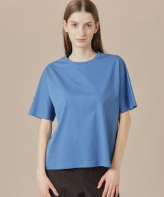 MACKINTOSH LONDON / マッキントッシュ ロンドン  カットソー | 【婦人画報掲載】【The Essential Collection】プレーティング天竺半袖Ｔシャツ