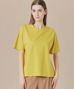 MACKINTOSH LONDON / マッキントッシュ ロンドン  カットソー | 【婦人画報掲載】【The Essential Collection】プレーティング天竺半袖Ｔシャツ