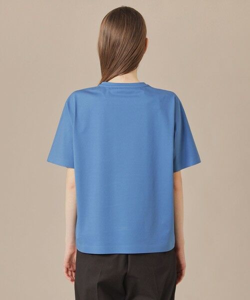 MACKINTOSH LONDON / マッキントッシュ ロンドン  カットソー | 【婦人画報掲載】【The Essential Collection】プレーティング天竺半袖Ｔシャツ | 詳細8