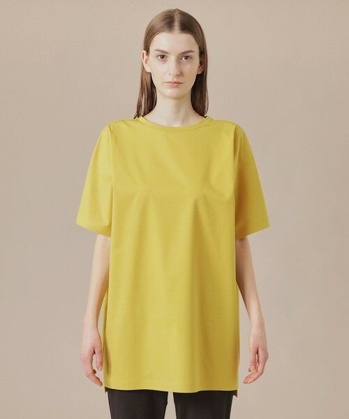 MACKINTOSH LONDON / マッキントッシュ ロンドン  カットソー | 【The Essential Collection】プレーティング天竺半袖ロングＴシャツ | 詳細5