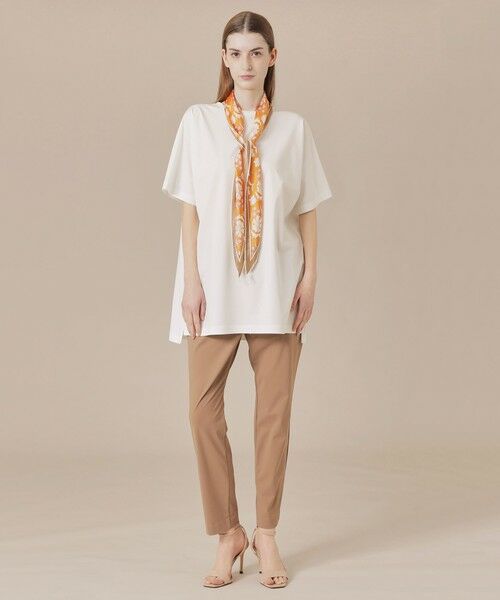 MACKINTOSH LONDON / マッキントッシュ ロンドン  カットソー | 【The Essential Collection】プレーティング天竺半袖ロングＴシャツ | 詳細1