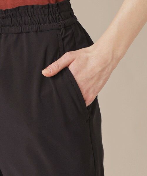 MACKINTOSH LONDON / マッキントッシュ ロンドン  その他パンツ | 【婦人画報掲載】【Lesbury Easy Pants/レスベリー イージーパンツ】トリコットストレッチクロップトパンツ | 詳細8