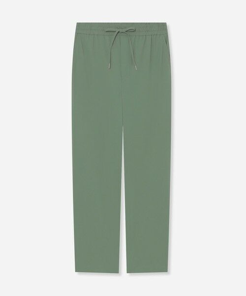 MACKINTOSH LONDON/マッキントッシュ ロンドン 【婦人画報掲載】【Lesbury Easy Pants/レスベリー イージーパンツ】トリコットストレッチクロップトパンツ グリーン 38 MACKINTOSH LONDON/マッキントッシュ ロンドン 【婦人画報掲載】【Lesbury Easy Pants/レスベリー イージーパンツ】トリコットストレッチクロップトパンツ グリーン 38