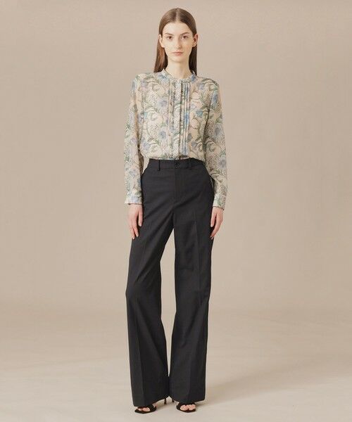 MACKINTOSH LONDON / マッキントッシュ ロンドン  その他パンツ | コットンリネンブレンドオックスワイドパンツ | 詳細5