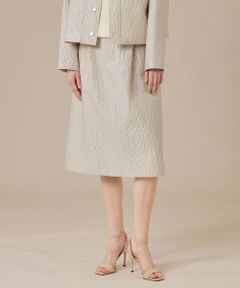 MACKINTOSH LONDON / マッキントッシュ ロンドン  ロング・マキシ丈スカート | 【婦人画報掲載】ブークレージャカードスカート