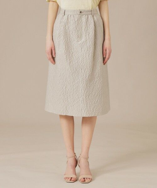 MACKINTOSH LONDON / マッキントッシュ ロンドン  ロング・マキシ丈スカート | 【婦人画報掲載】ブークレージャカードスカート | 詳細3